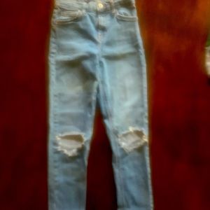 Top Shop Moto distressed jeans